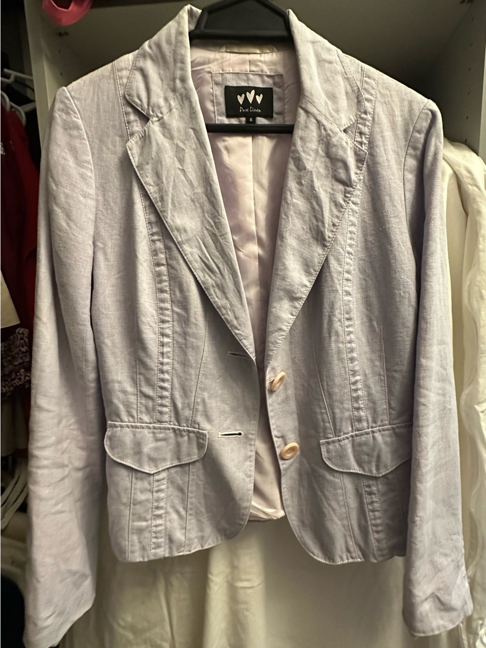 Marks & Spencer Light Lavender Tailored Blazer